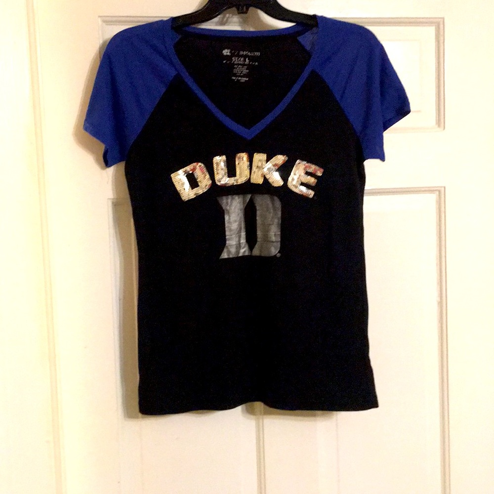 Duke shirt (official) Colosseum sequined Duke logo